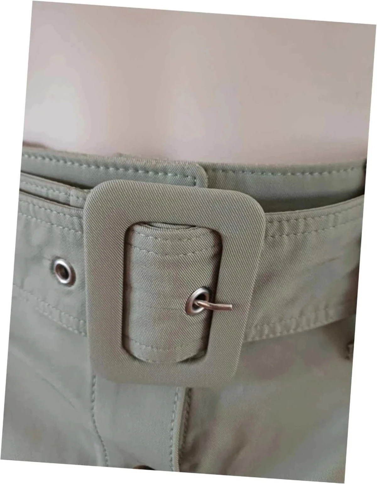 Pieza de diseñador Minifalda VictoriaTomas Estilo Cargo Safari talla 36) – photo 2